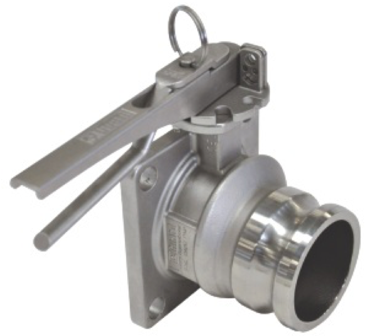 3" DC Cam Lock Unify vlinderklep I