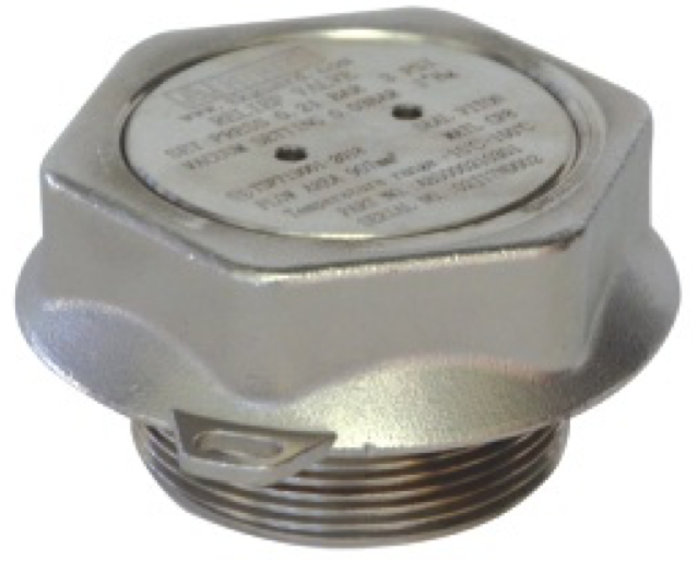 2" BSP Veiligheidsventiel