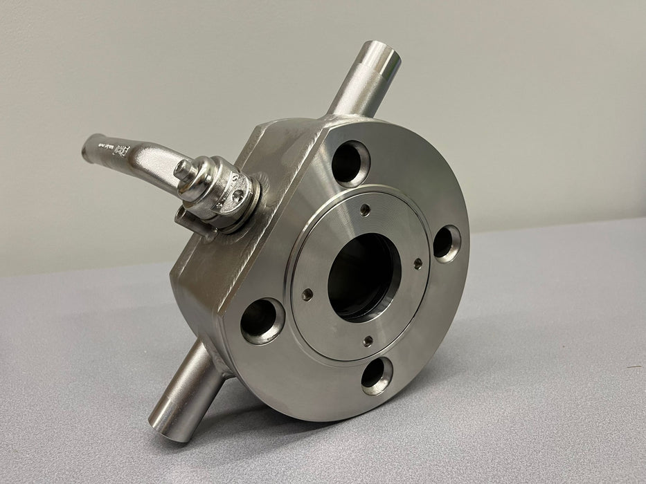 Válvula de bola de 2" calentada por vapor