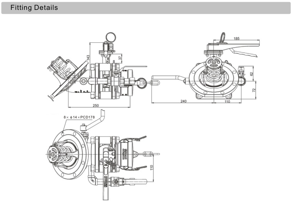 3 DC Camlock Unify Bottom Discharge  2