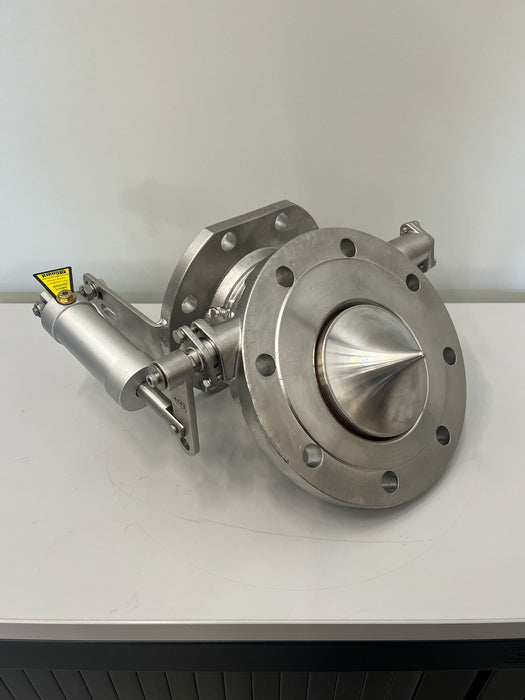 4%22 45° Pneumatic  Foot Valve - Steam Heated - Pointed Poppet (5)