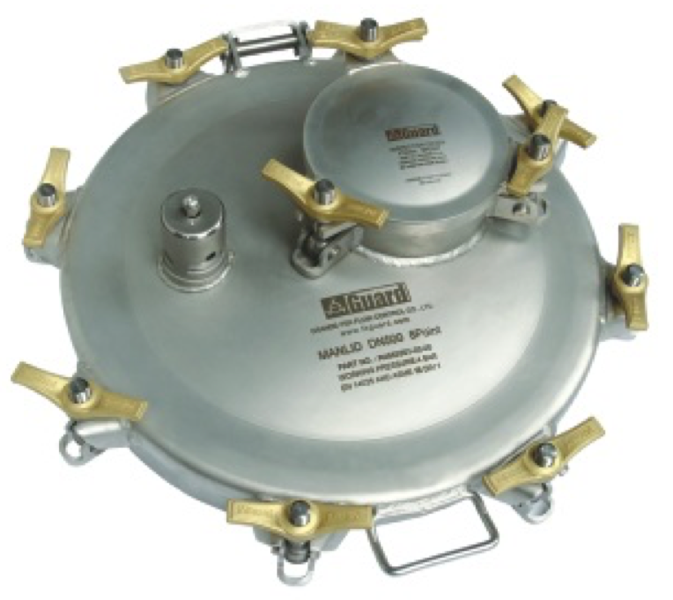 500mm Manlid Assembly with 170mm Inspection Cover