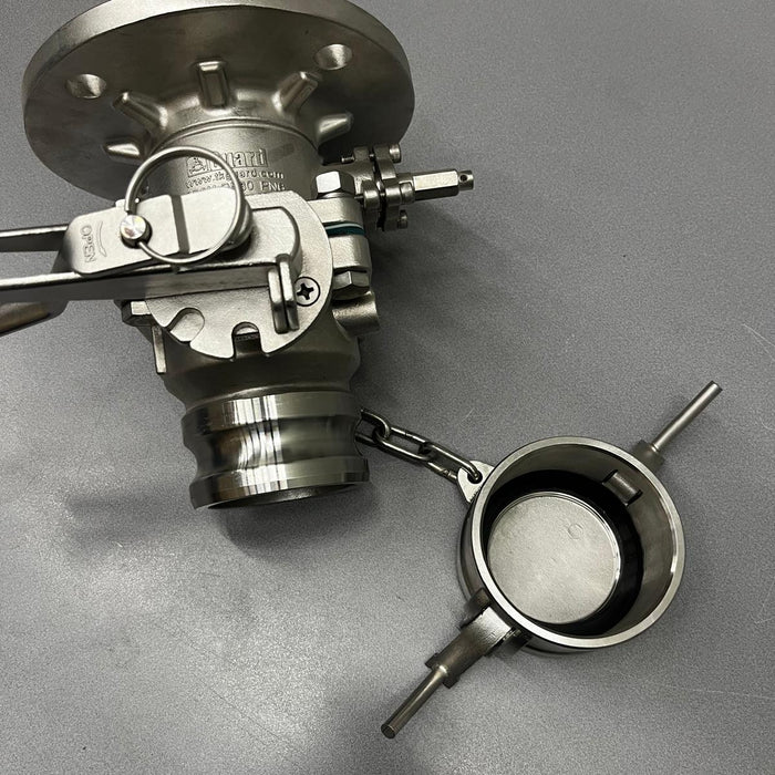 DN80 180 degrees Bodenauslauf