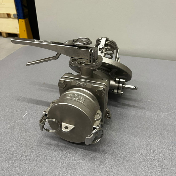 3" DC Camlock Unify Bodenablauf