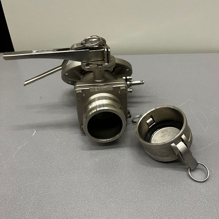 3" DC Camlock Unify Bodenablauf