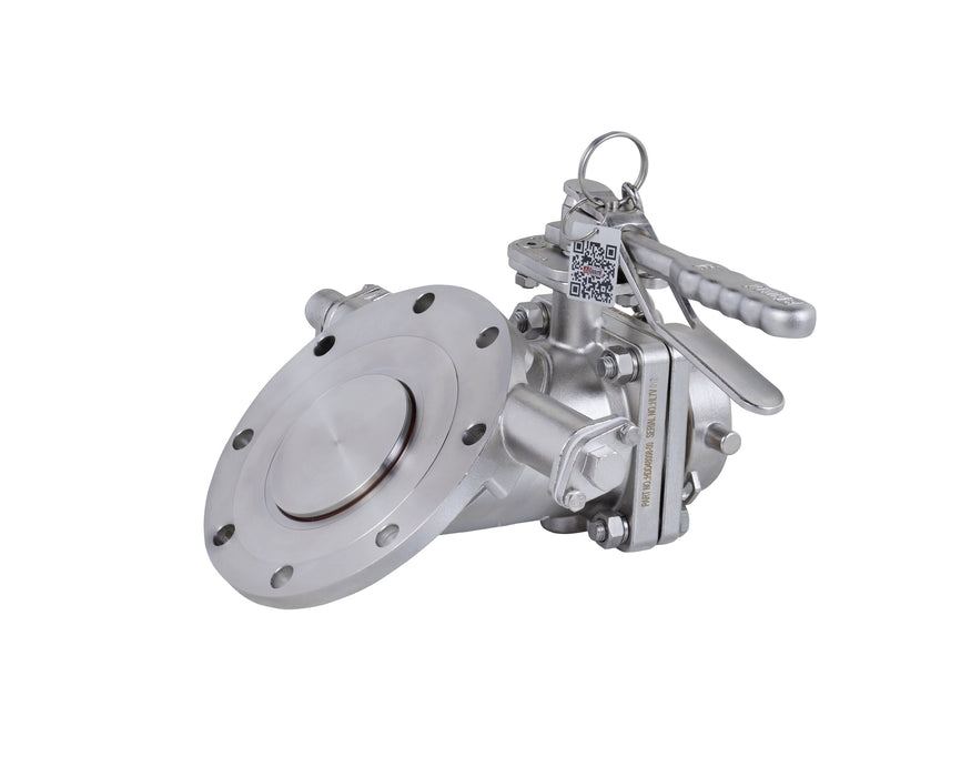 Décharge par le bas à débit intégré de 3'' à 45º