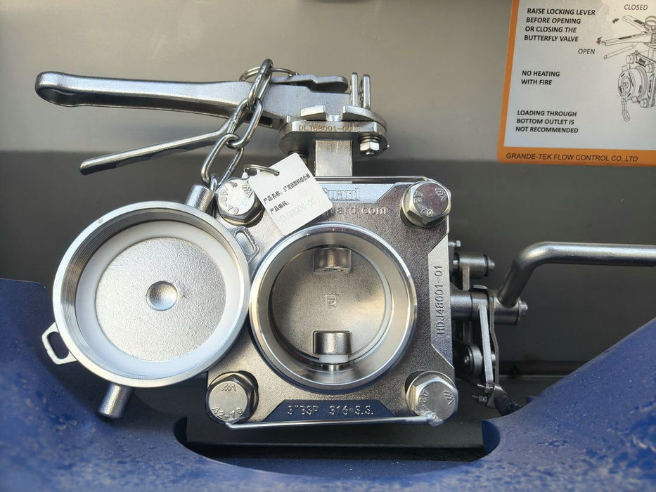 3" 45° Swing Footvalve Bottom Discharge Assembly
