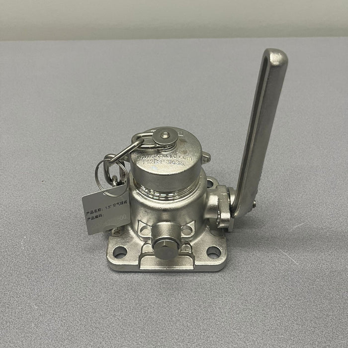 DN40 Lufteinlasskugelhahn, Edelstahl 316L