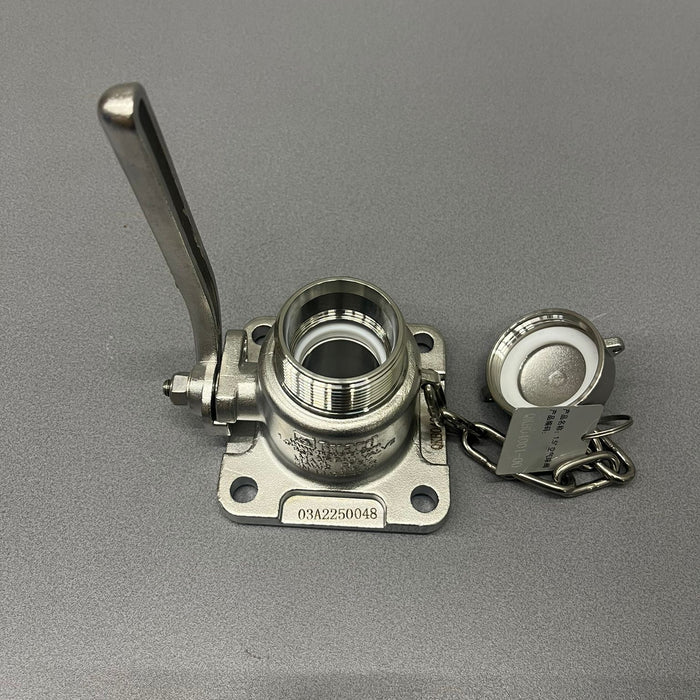 DN40 Lufteinlasskugelhahn, Edelstahl 316L