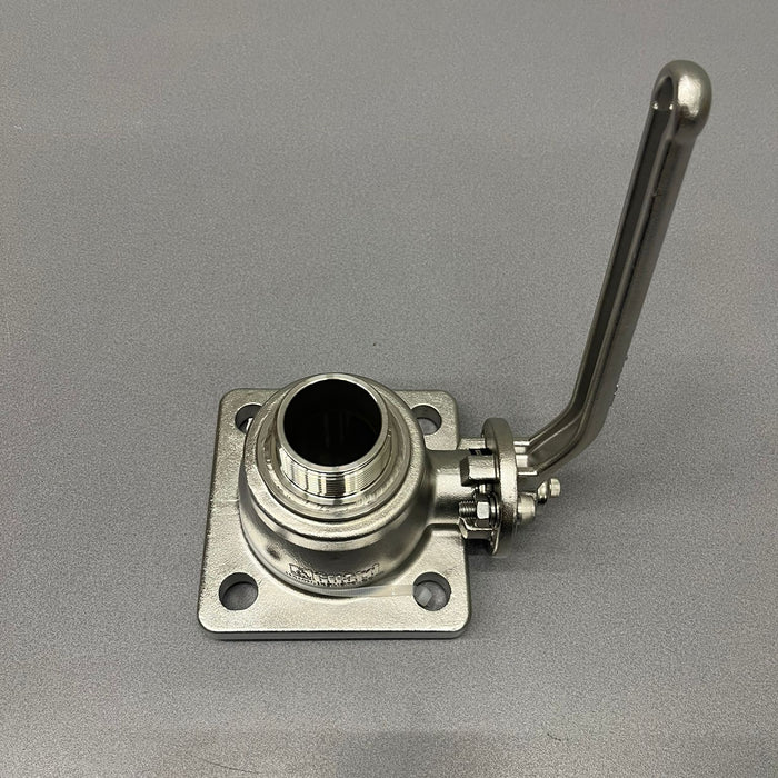 Robinet à boisseau sphérique à bride 2" vers sortie 1,5" BSP - Entrée d'air