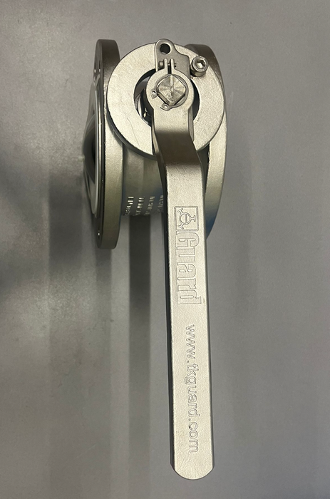 DN80 Kugelhahn Edelstahl 316, MAWP 7 Bar