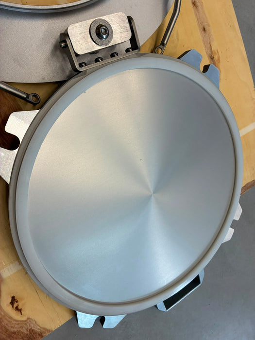 Conjunto de tapa de DN460 de aleación de aluminio y perfil bajo