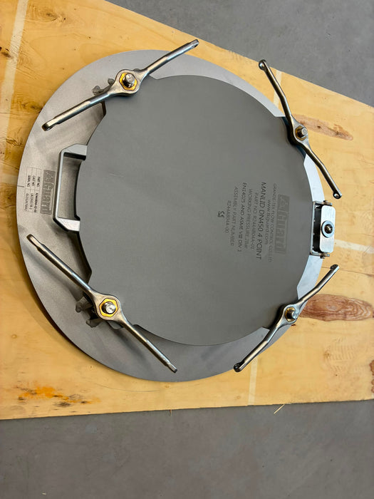 Conjunto de tapa de DN460 de aleación de aluminio y perfil bajo