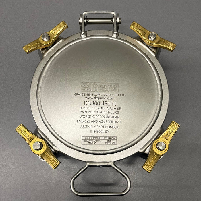 Nekring  Inspection Assembly van 300 mm, 100 mm hoog