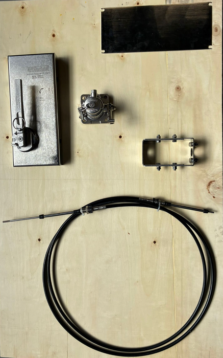 Télécommande, 6 mètres, avec robinet à boisseau sphérique d'entrée d'air 1,5 "BSP Type 2