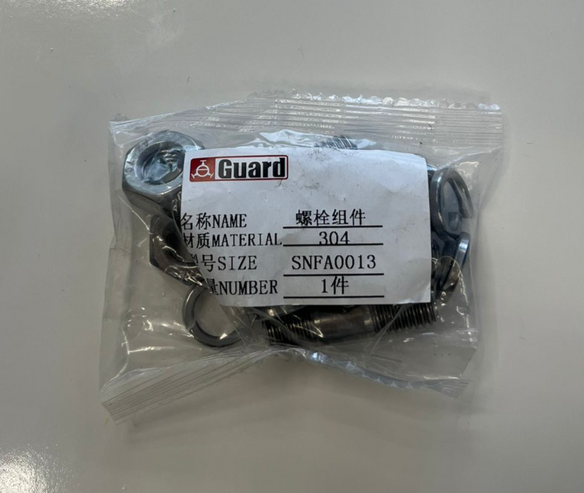 Juego de pernos para válvula de bola de entrada de aire