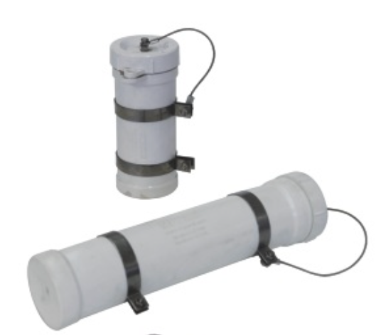 Documenthouder houder 110 mm PVC diam 65 mm 2 stalen beugels en kabel 165 mm korte uitvoering.