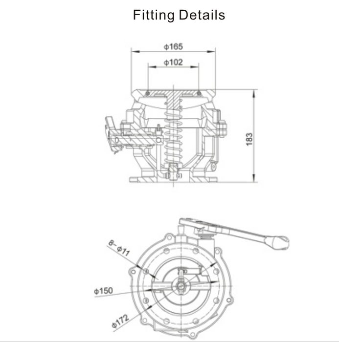 Válvula API (Líquido antialmacenamiento)