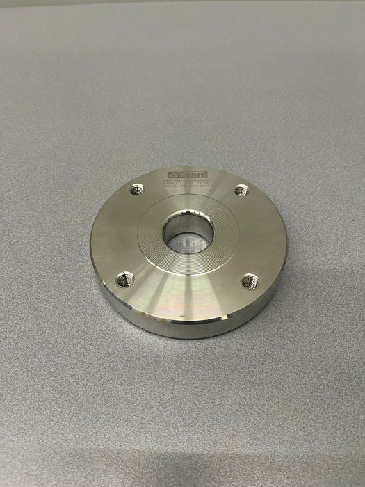 Brida soldable para válvula de bola de entrada de aire de 1.5", SS 316L