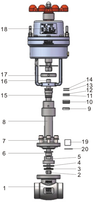 Cryogenic Emergency cut-off Valve 3