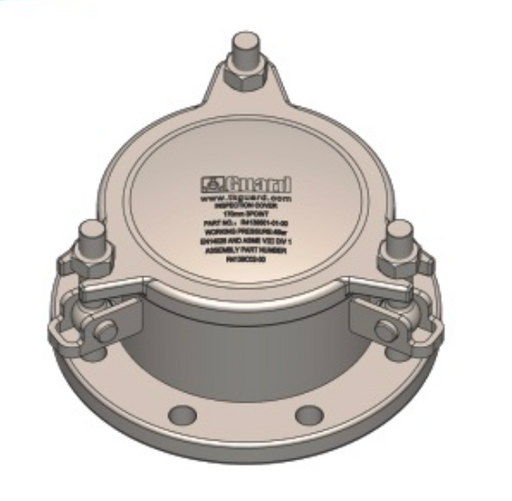 DN170 Flange Mounting Inspection Hatch R4139C02-00