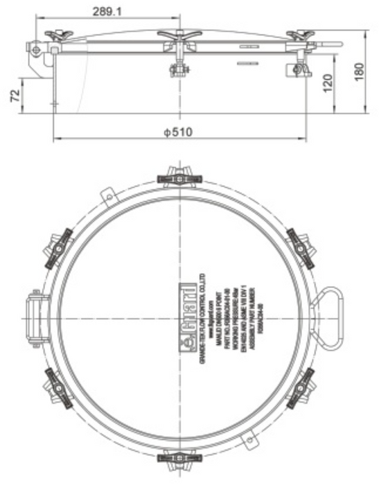 DN500 With stands 4Bar Pressure Manlid Assembly2023-12-28 om 12.55.30