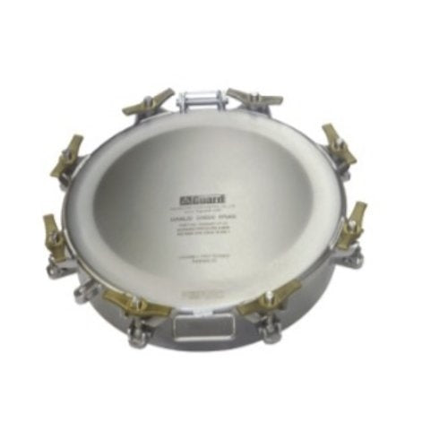 Manlid Assembly, Deep Neckring, 460mm, 6 Fastening Points,