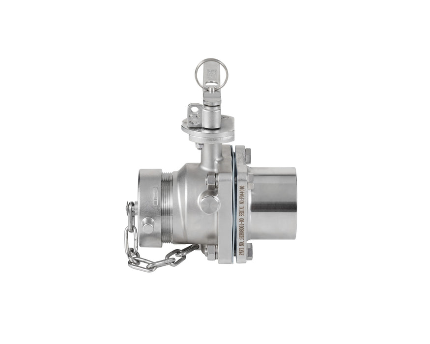 Robinet à papillon pour camion-citerne 3"