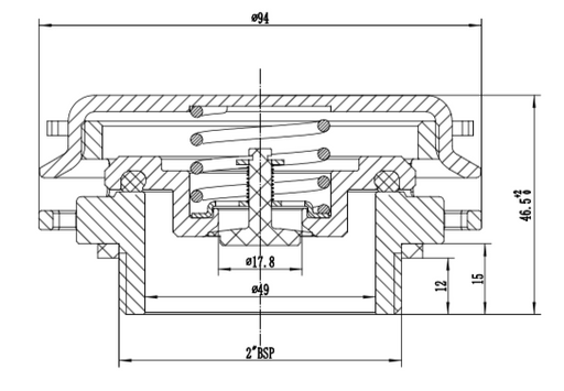 Relief Valve DN50 AB5000210303-00