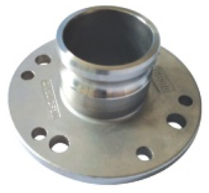 Round Flange to Quick Coupling