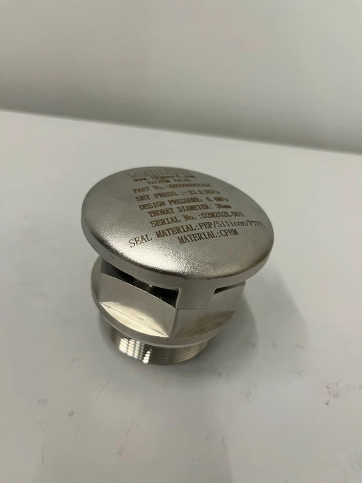 Vacuum valve 2” BSP Male threaded vacuum 0.21bar PN4